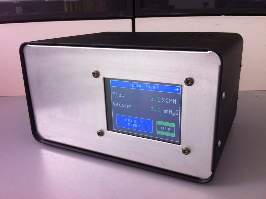 Arduino Based Cylinder Head Flow Bench Arduino Project Hub